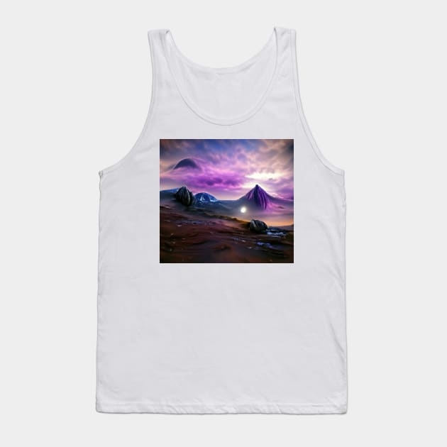 Alien World Tank Top by Mihadom